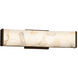 Alabaster Rocks 18.5 inch Dark Bronze Vanity Light Wall Light