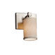 Textile LED 6 inch Dark Bronze Wall Sconce Wall Light