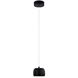 Frascati 1 Light 4.5 inch Matte Black Pendant Ceiling Light