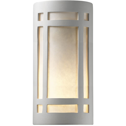 Ambiance 11 inch Bisque Wall Sconce Wall Light