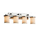 Textile LED 29 inch Matte Black Bath Bar Wall Light