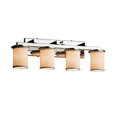 Textile LED 29 inch Matte Black Bath Bar Wall Light