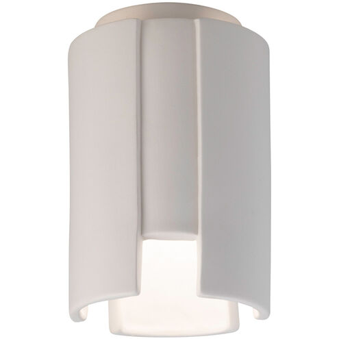 Radiance Collection 1 Light 6.25 inch Bisque Flush-Mount Ceiling Light