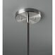 Radiance Collection - Trapezoid 1 Light 7.75 inch Real Rust and Brushed Nickel Pendant Ceiling Light in Replaceable Bulb, Black, Form+Finish+Function