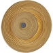 Rattan Collection LED 12 inch Matte Black ADA Wall Sconce Wall Light, Caribe Family