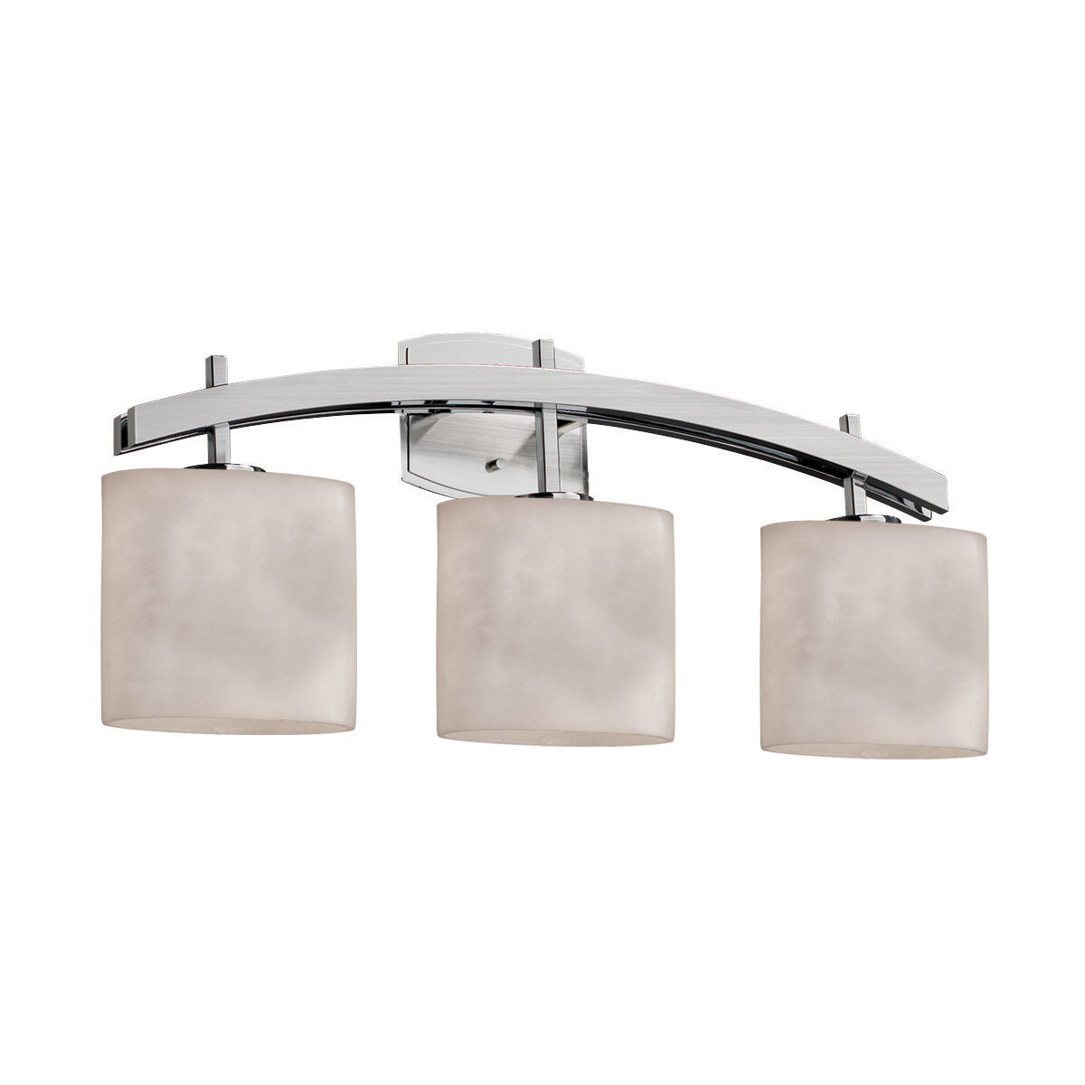 Clouds LED 25.5 inch Polished Chrome Bath Bar Wall Light in 2100 Lm LED, Oval, Archway