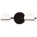 Fusion LED 14.25 inch Matte Black Bath Bar Wall Light, Centric Family