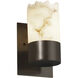 LumenAria LED 5 inch Dark Bronze Wall Sconce Wall Light in 700 Lm LED, Cylinder with Broken Rim, Dakota