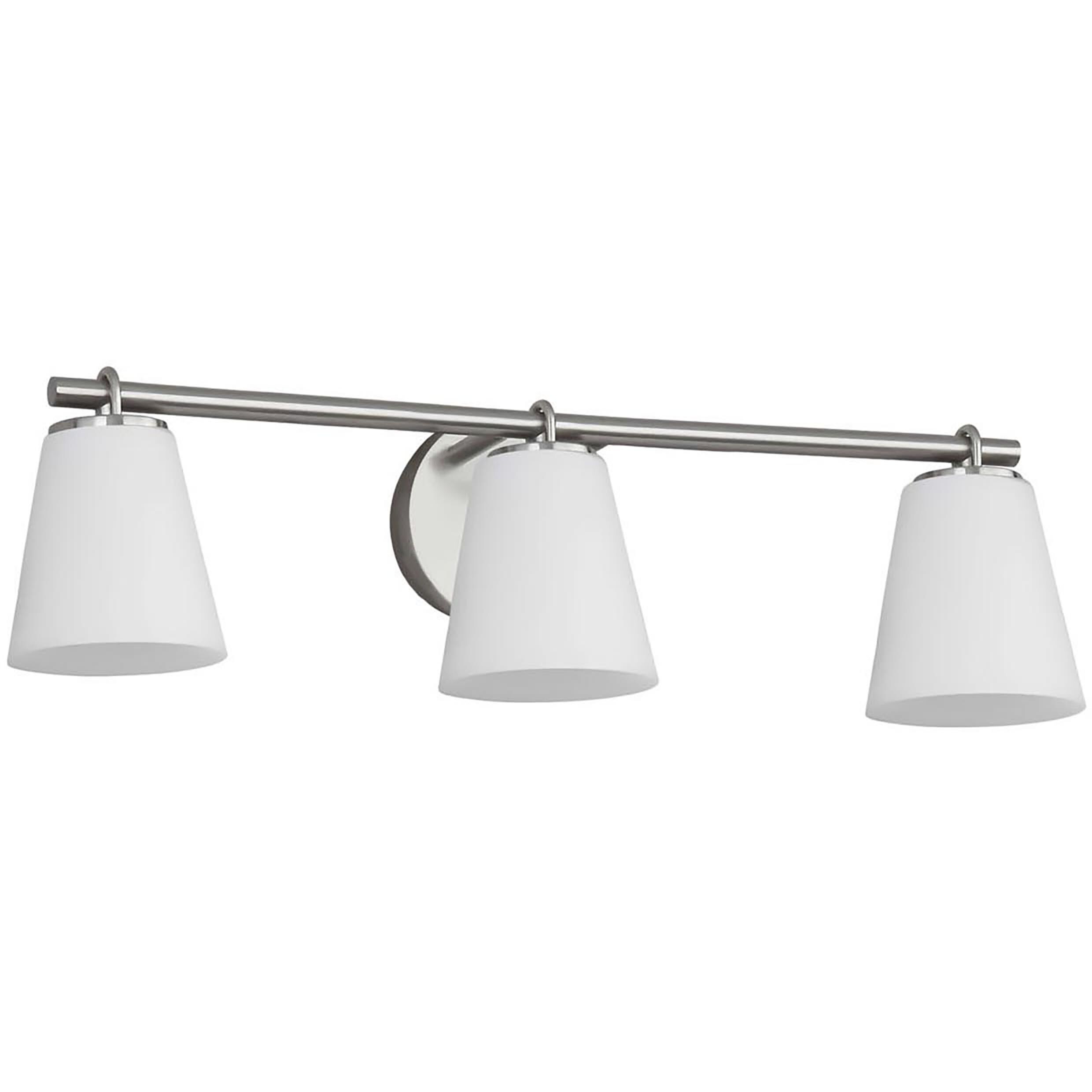 Fusion Collection - Alpino Family 25 inch Brushed Nickel Bath Bar Wall Light