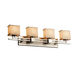 Textile LED 36 inch Matte Black Bath Bar Wall Light