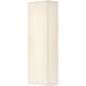 Textile Collection - Classic Family 5.5 inch ADA Wall Sconce Wall Light in Cream Linen, EVOLV