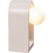 Ambiance Collection 1 Light 4.75 inch Gloss White Wall Sconce Wall Light
