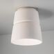 Radiance Collection 1 Light 7.5 inch Bisque Outdoor Flush-Mount