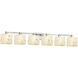 Lumenaria 6 Light 50.50 inch Bathroom Vanity Light