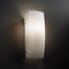 Fusion 1 Light 5.5 inch Polished Chrome ADA Wall Sconce Wall Light in Incandescent, Opal Fusion