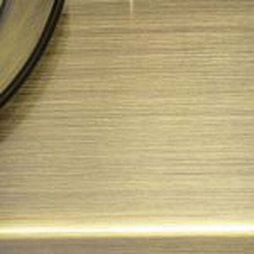 Radiance Collection LED 8 inch Antique Patina with Polished Chrome Pendant Ceiling Light