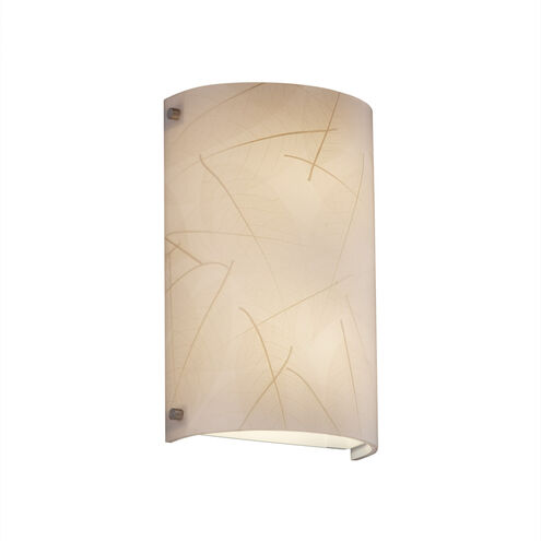 Finials LED 8 inch Brushed Nickel ADA Wall Sconce Wall Light, Finials
