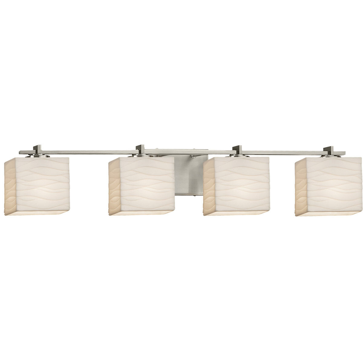 Porcelina 4 Light 35.75 inch Bathroom Vanity Light