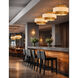 Textile Collection - Narberth Family 3 Light 18 inch Brushed Brass and Cream Linen Semi-Flush Ceiling Light, EVOLV