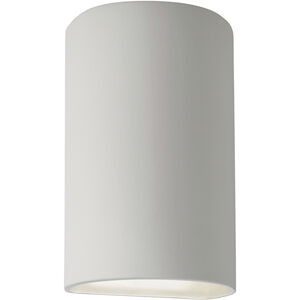 Ambiance Cylinder 1 Light 7.75 inch Bisque ADA Wall Sconce Wall Light in Incandescent, Large
