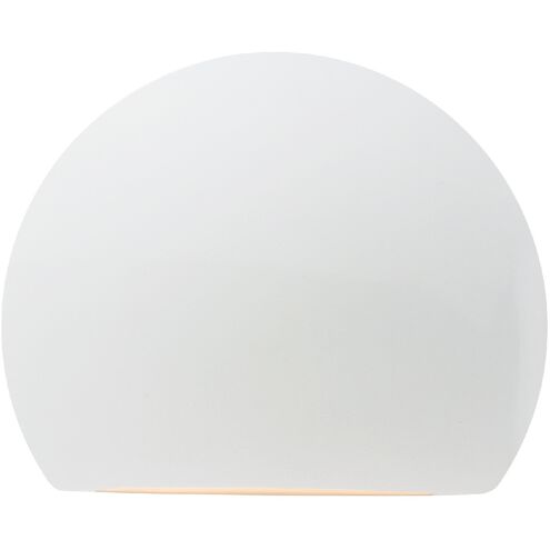 Ambiance LED 10 inch Gloss White ADA Wall Sconce Wall Light