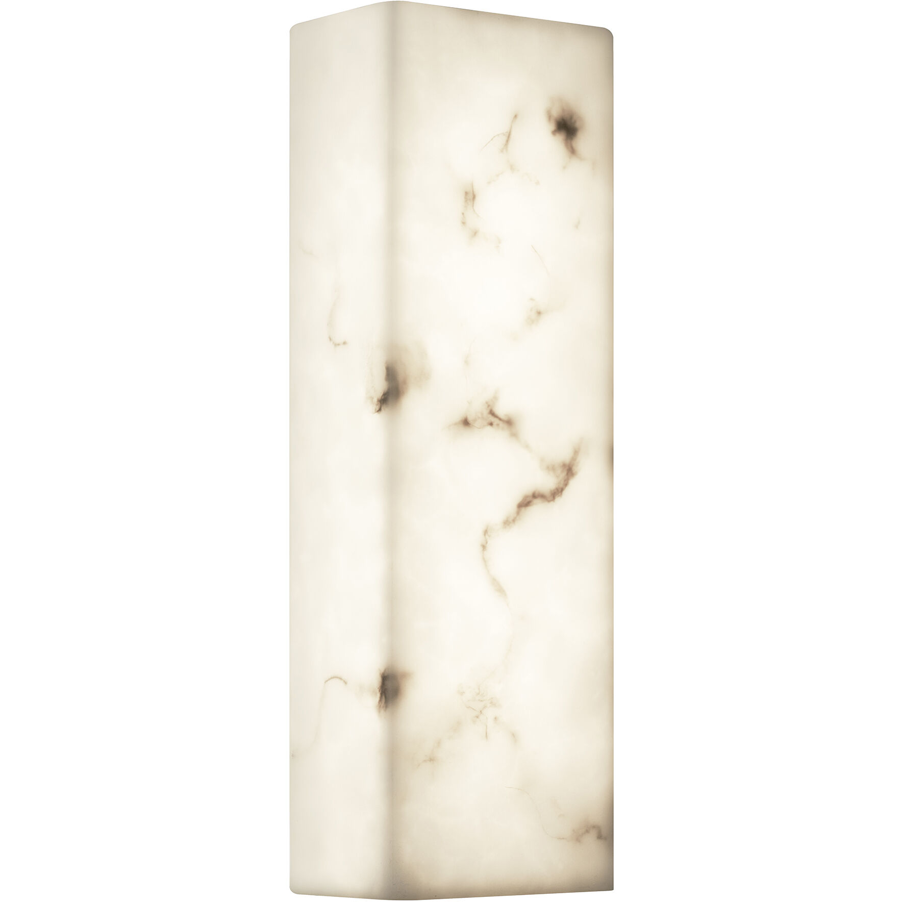 LumenAria - Medley Family LED 5.5 inch Brushed Brass ADA Wall Sconce Wall Light in 3.5" D x 5.5" W x 17" H, EVOLV