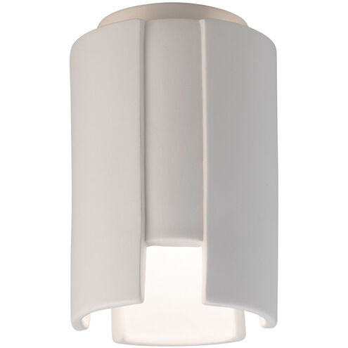 Radiance Collection 1 Light 6.25 inch Antique Copper Outdoor Flush-Mount