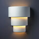 Ambiance Collection LED 12.75 inch Bisque Wall Sconce Wall Light in Dedicated LED, Form+Finish+Function