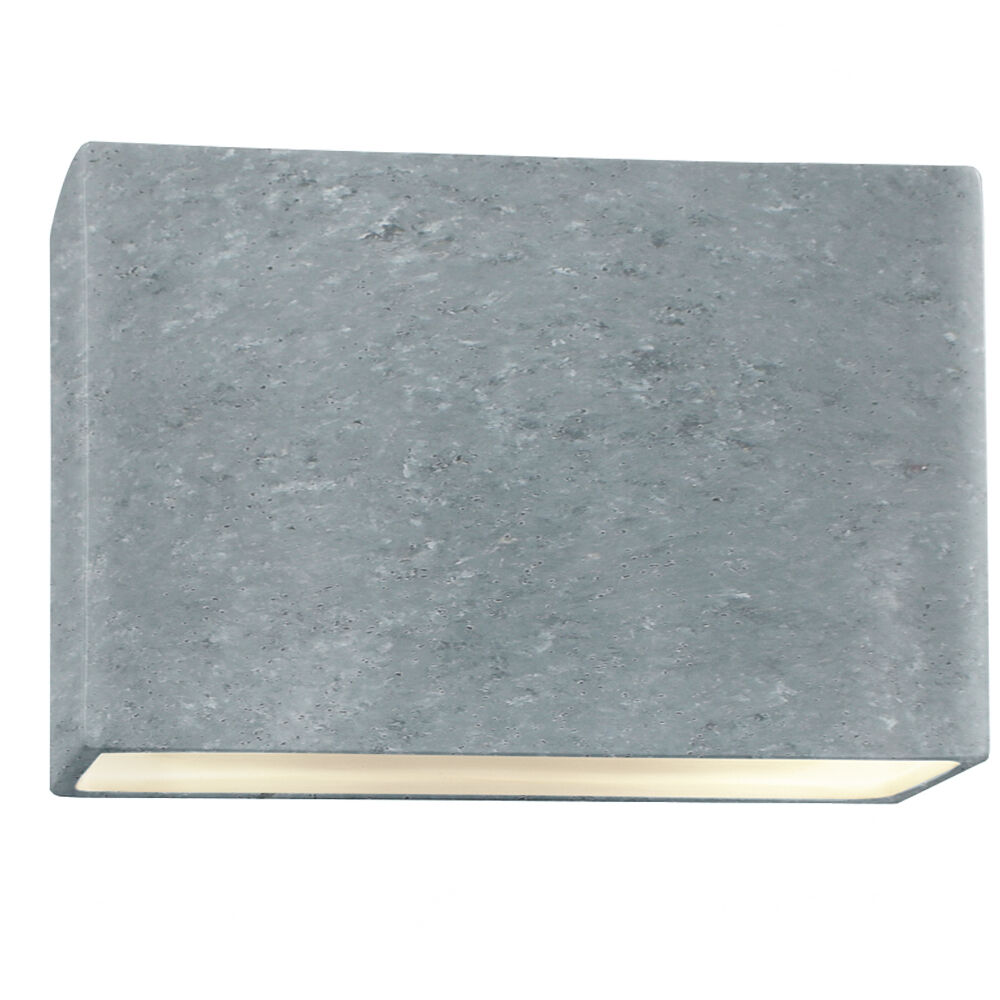 Ambiance Collection LED 8 inch Concrete Outdoor Wall Sconce