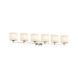 Fusion LED 51.5 inch Polished Chrome Bath Bar Wall Light in 4200 Lm LED, Oval, Opal Fusion, Oval