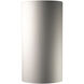 Ambiance Cylinder LED 21 inch Hammered Polished Brass Outdoor Wall Sconce, Really Big