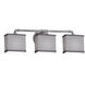 Textile LED 25 inch Brushed Nickel Bath Bar Wall Light