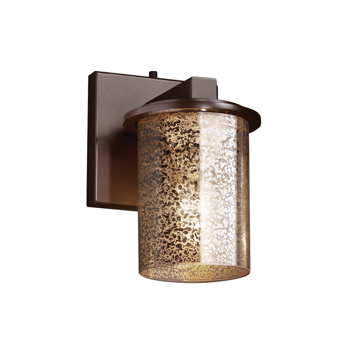 Fusion LED 5 inch Dark Bronze Wall Sconce Wall Light in 700 Lm LED, Almond Fusion, Dakota