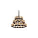 Limoges 36 Light 42 inch Dark Bronze Chandelier Ceiling Light in Waves, 25200 Lm LED