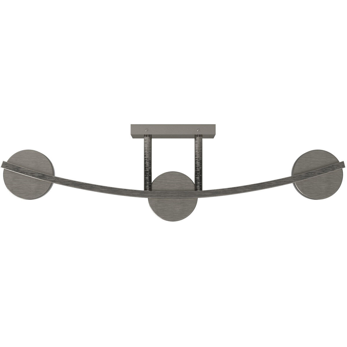 EVOLV LED 24 inch Brushed Nickel Bath Bar Wall Light, Puck Family