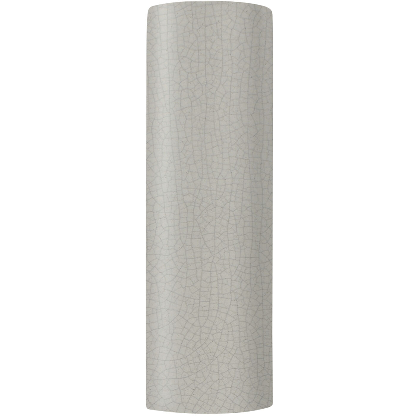 Ambiance Tube LED 17 inch White Crackle Outdoor Wall Sconce