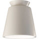 Radiance Collection 1 Light 7.5 inch Verde Patina Outdoor Flush-Mount