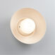 Ambiance Collection 1 Light 10 inch Matte White Wall Sconce Wall Light