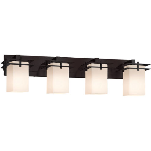 Fusion 36.5 inch Matte Black Bath Bar Wall Light
