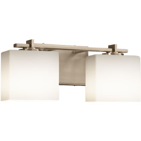 Fusion 15.5 inch Brushed Brass Bath Bar Wall Light