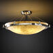 Clouds 6 Light 21 inch Brushed Nickel Semi-Flush Bowl Ceiling Light in Incandescent