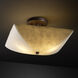 Clouds LED 14 inch Polished Chrome Semi-Flush Ceiling Light in 2000 Lm LED
