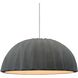 Radiance Collection - Pleated Dome 1 Light 13.00 inch Pendant