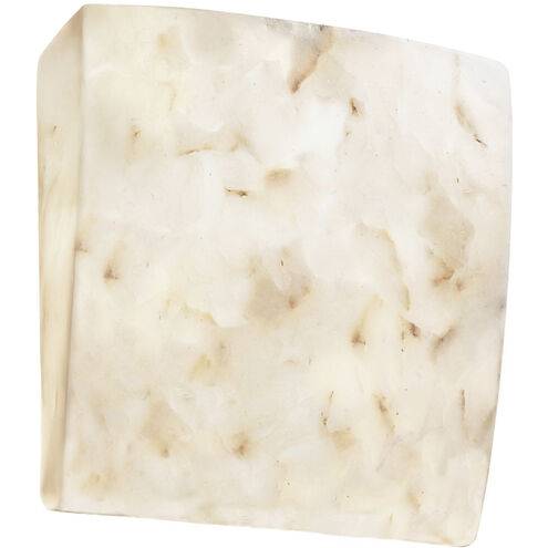 Alabaster Rocks Wall Sconce Wall Light in Incandescent