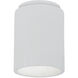Radiance Cylinder LED 6.5 inch Gloss White Flush-Mount Ceiling Light