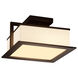 Fusion LED 12 inch Dark Bronze Flush Mount Ceiling Light