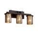 Fusion 21 inch Bath Bar Wall Light in 3000 Lm LED, Matte Black, Mercury Fusion