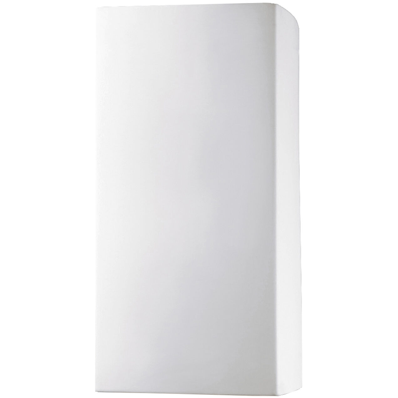 Ambiance 1 Light 5.25 inch Matte White Wall Sconce Wall Light, Form+Finish+Function