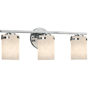 Clouds 3 Light 22.75 inch Polished Chrome Vanity Light Wall Light in Incandescent