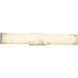 Lumenaria 28.5 inch Brushed Nickel Vanity Light Wall Light